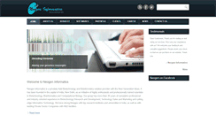 Desktop Screenshot of neogeninformatics.com